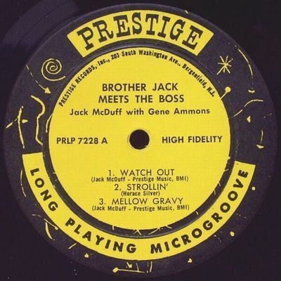 Jack McDuff and Gene Ammons / Brother Jack meet