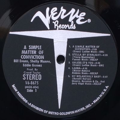 Bill Evans / A simple matter of conviction | GO