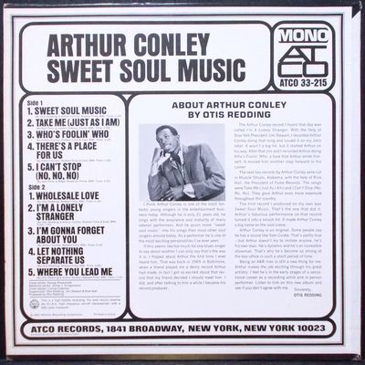 Arthur Conley / Sweet Soul Music | GOOD LIFE