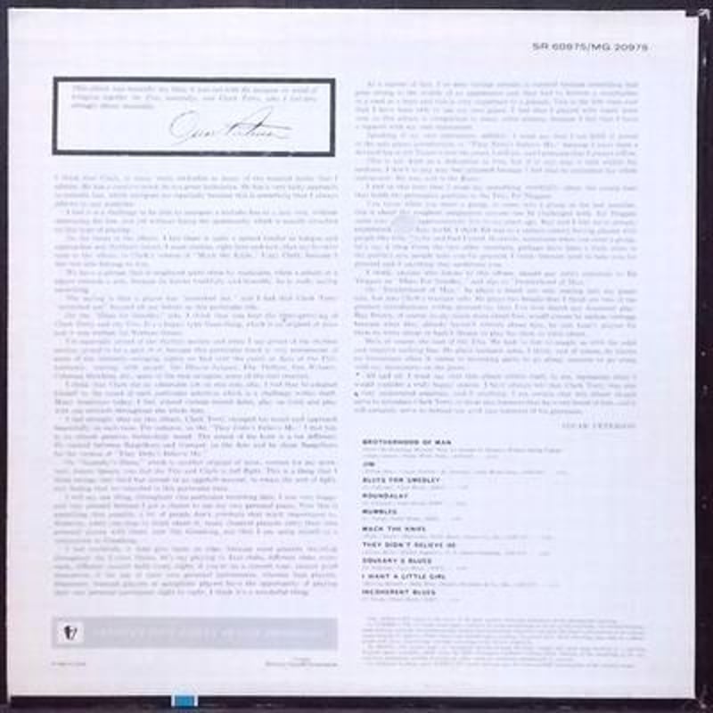 Oscar Peterson / Trio+One (Clark Terry) | GOOD