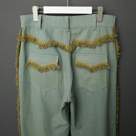 FRINGE BUGGY DENIM