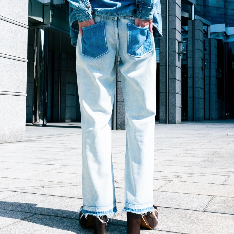 SIDE STITCH DENIM【BLUE】 | SHIKITARI