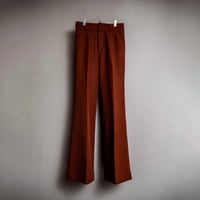 WIDE FLARE CORDUROY PANTS【GREEN】 | SHIKITARI