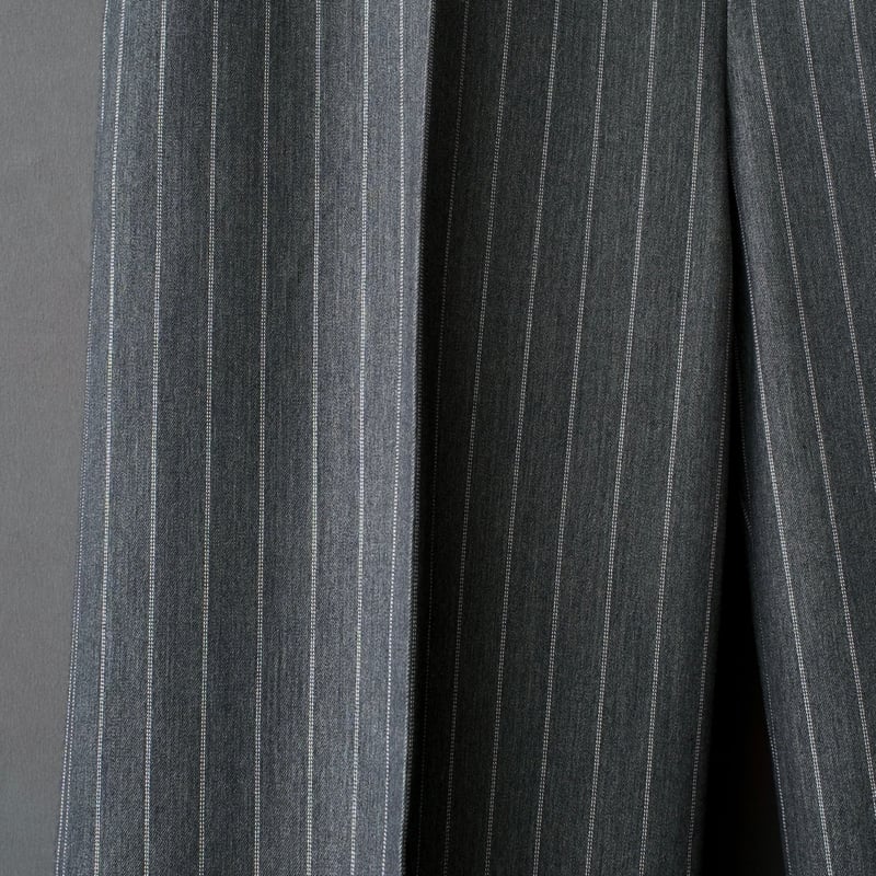 STRIPE FLARE SLACKS【GRAY】 | SHIKITARI STRIPE FLARE SLACKS【GRAY】 | SHIKITARI