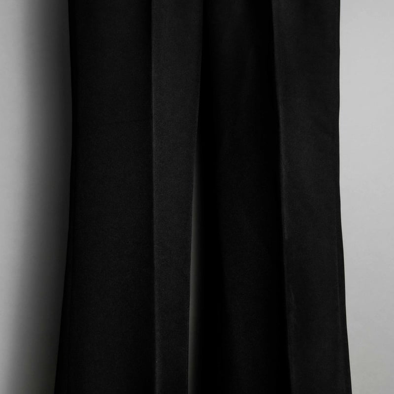 PINTUCK MEGA FLARE SLACKS 【BLACK】 | SHIKITARI PINTUCK MEGA FLARE SLACKS 【BLACK】 | SHIKITARI