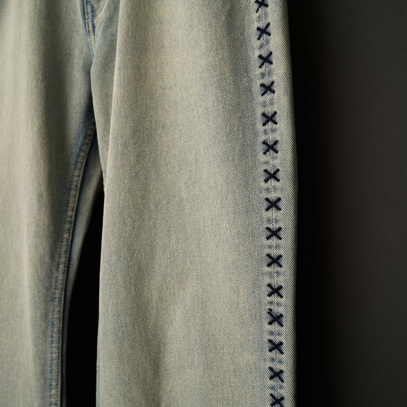 SIDE STITCH DENIM【BLUE】 | SHIKITARI