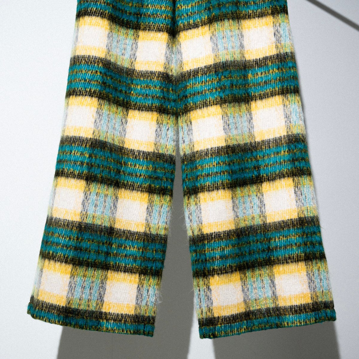 パンツ SHAGGY CHECK PANTS SHAGGY CHECK PANTS【BLACK】 | SHIKITARI