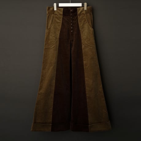パンツ SHIKITARI WIDE FLARE CORDUROY PANTS SHIKITARI