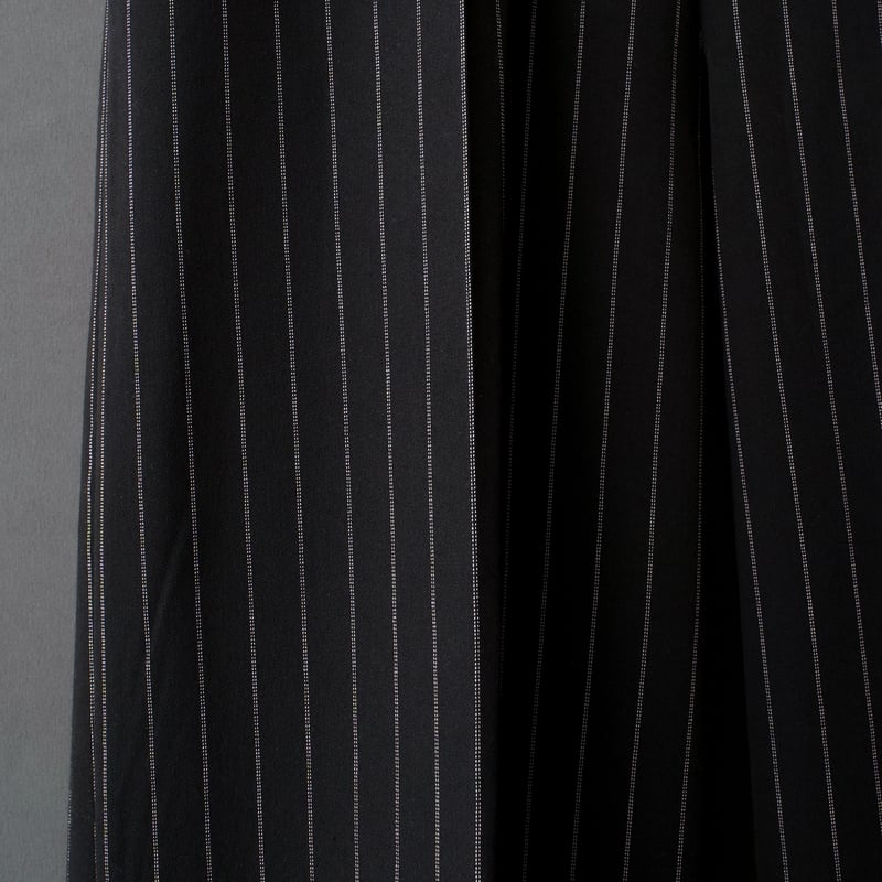 STRIPE FLARE SLACKS【BLACK】 | SHIKITARI STRIPE FLARE SLACKS【BLACK】 | SHIKITARI