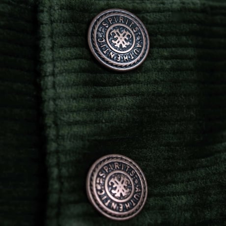 WIDE FLARE CORDUROY PANTS【GREEN】