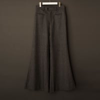 STRIPE FLARE SLACKS【BROWN】 | SHIKITARI