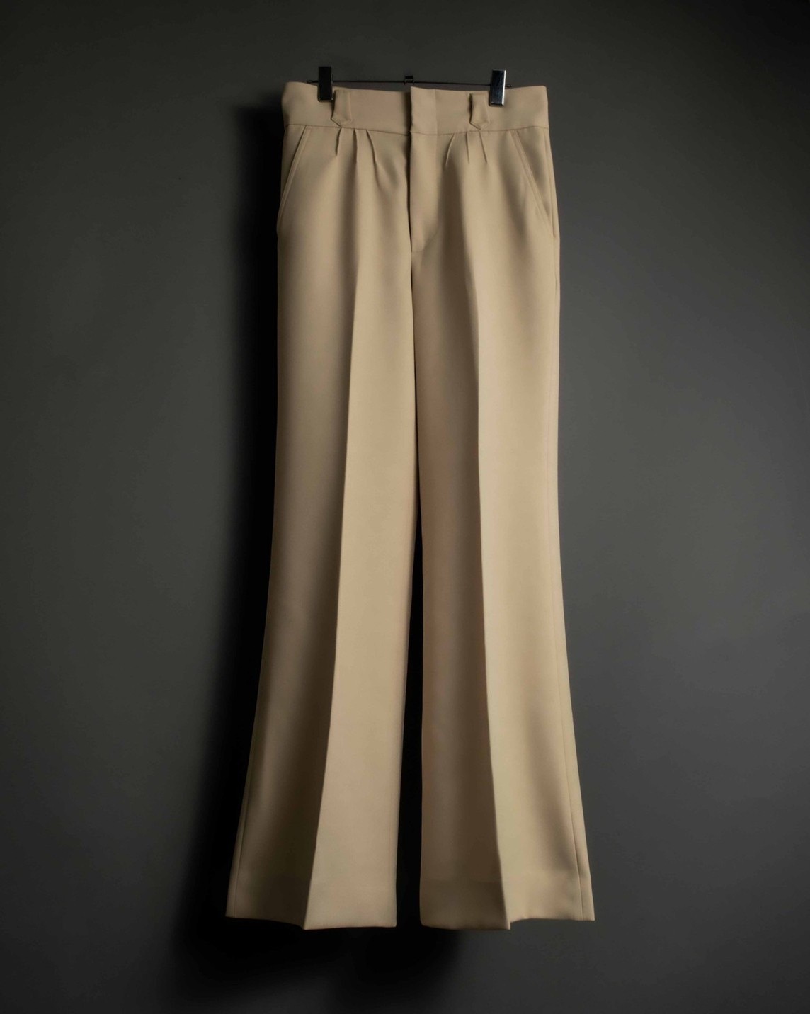 (完売品)Shikitari MEGA FLARE SLACKS L PINTUCK MEGA FLARE SLACKS 【BLACK】 | SHIKITARI