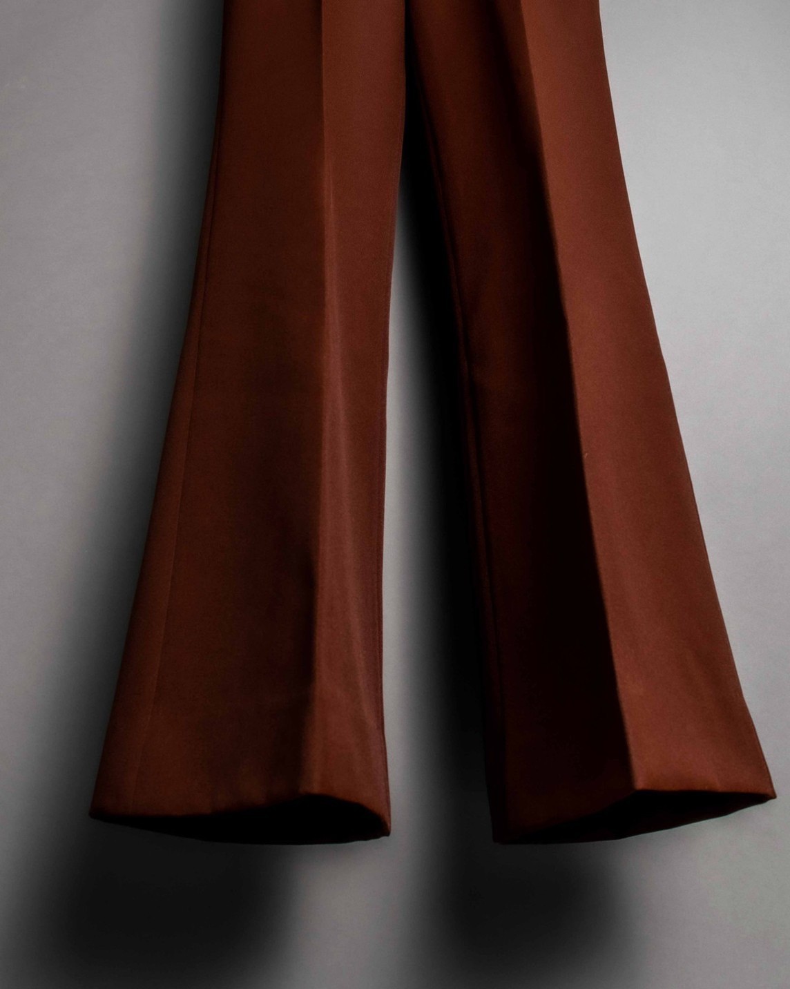 SHIKITARI PINTUCK MEGA FLARE SLACKS再販前 PINTUCK MEGA FLARE SLACKS 【BROWN】 | SHIKITARI