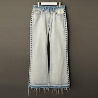 SIDE STITCH DENIM【BLUE】