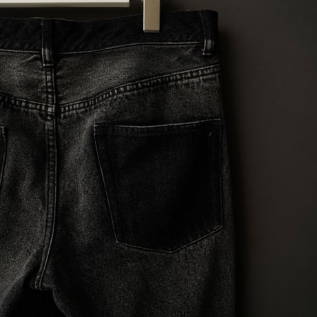 SIDE STITCH DENIM【BLACK】