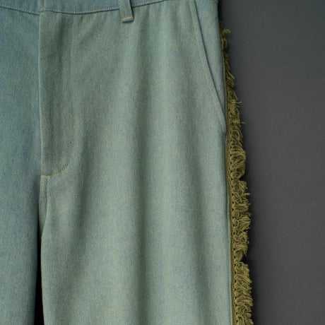 FRINGE BUGGY DENIM