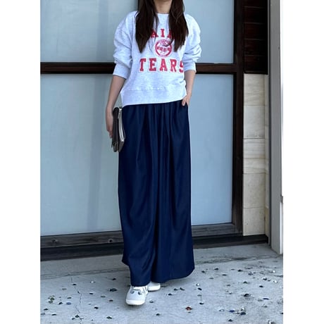 L'OURS POLAIRE ET BLEU ロゴスウェット