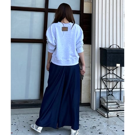 L'OURS POLAIRE ET BLEU ロゴスウェット