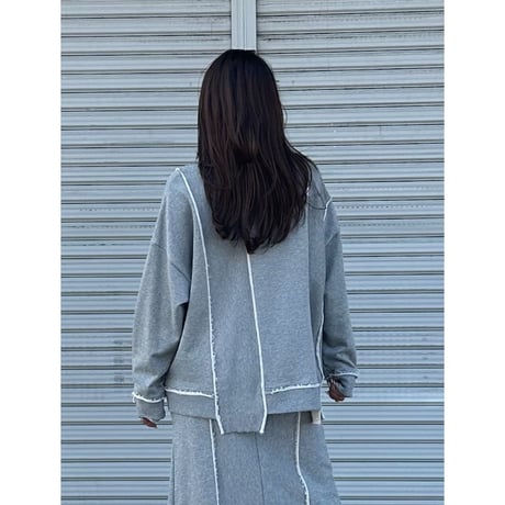 ante aciemカットオフジャージープルオーバー