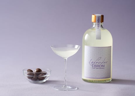 クラフトSAKE（LAVENDER）USUHARIグラスセット