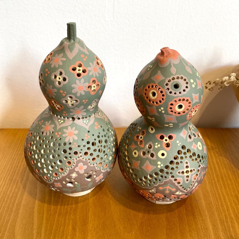 ひょうたんランプ「モスA※売り切れ」「モスB」☆送料無料 | YORO