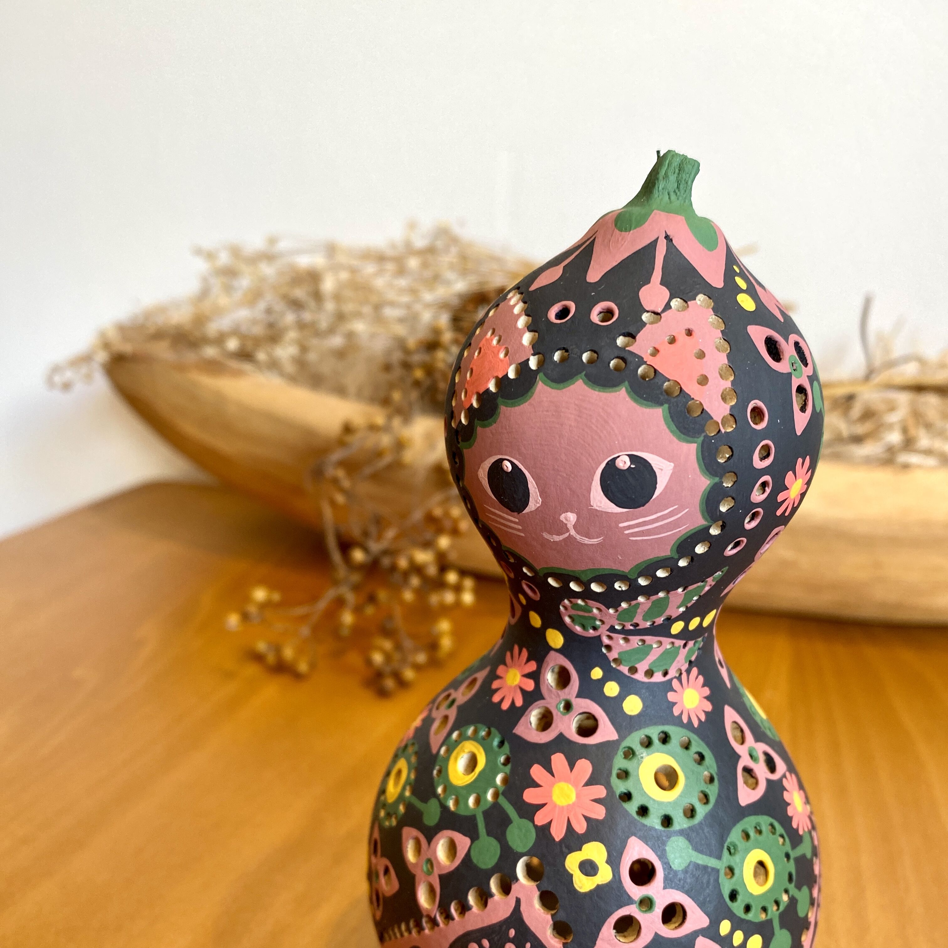 ひょうたん　15個 ひょうたんランプ「マジカルフラワー」☆送料無料 | YORO GOURD FACTORY