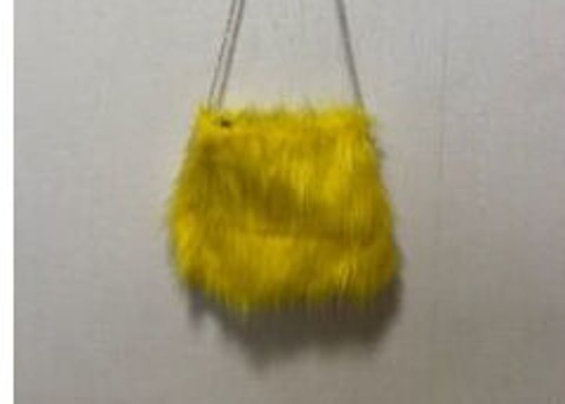 ファーバッグ（イエロー） | podena