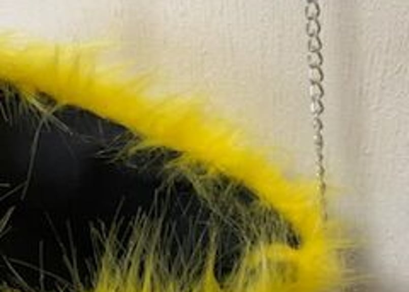 ファーバッグ（イエロー） | podena