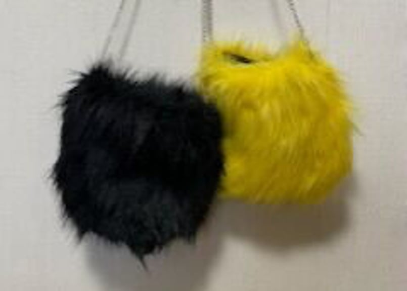 ファーバッグ（イエロー） | podena