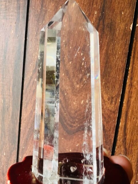 ◇クリスタル水晶六角柱【A】台座付き(PC9) | 天然石と雑貨の ◇クリスタル水晶六角柱【A】台座付き(PC9) | 天然石と雑貨の