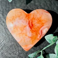 【カーネリアンと桜瑪瑙共生のハートA】✨現実を動かし、成功へ導くエネルギー石