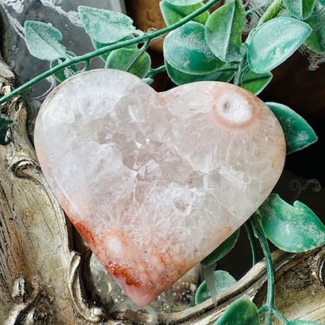 さくら瑪瑙　ハート　フラワーアゲート　ピンク　166g さくら瑪瑙 ハート フラワーアゲート ピンク 166g フラワーアゲート