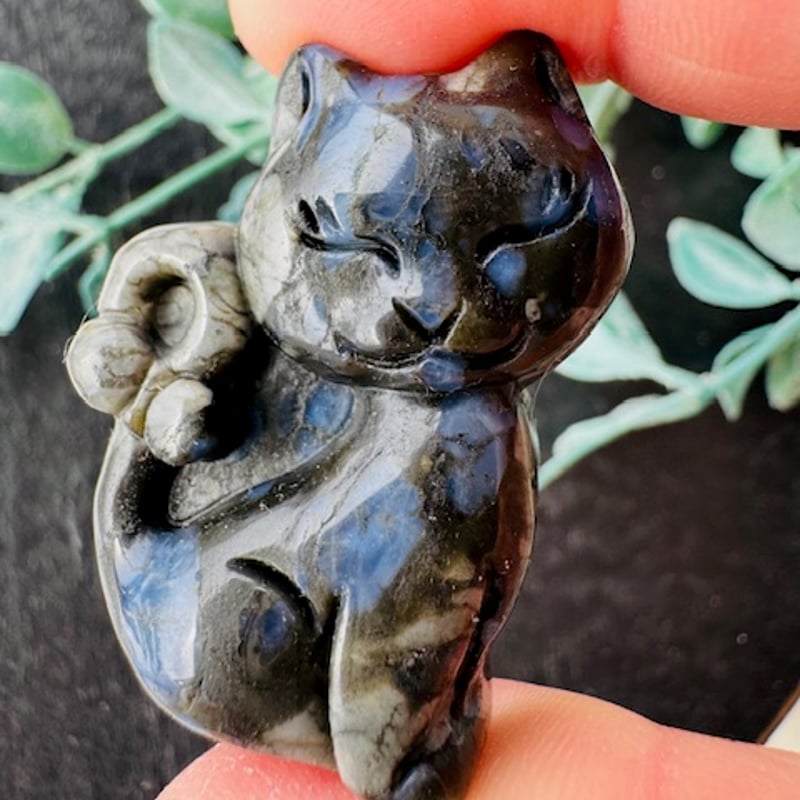 ケセラストーン ネコ 置物 猫 ケセラストーン ネコ 置物 猫 ケセラ