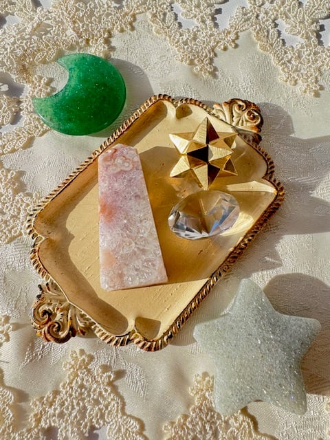 桜瑪瑙とピンクアメジスト共生のポイント【B】 | 天然石と雑貨のお店