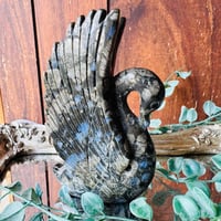 【ケセラストーンの鳥】🐦✨幸運の風に乗って羽ばたく応援石