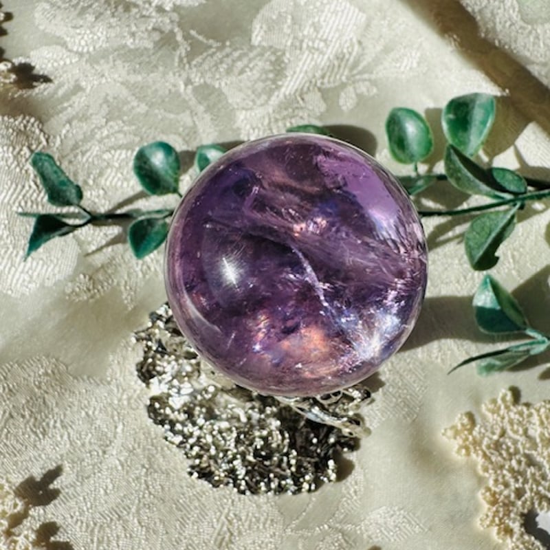 ◇アイリスアメジストのスフィア | 天然石と雑貨のお店 Angel's voice