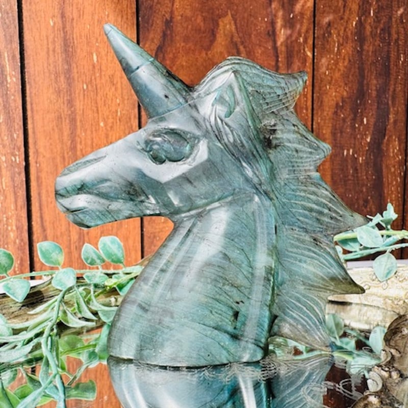 ラブラドライトのユニコーン | 天然石と雑貨のお店 Angel's voice