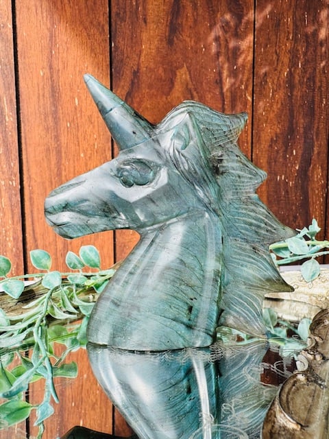 ラブラドライトのユニコーン・天然石 ラブラドライトのユニコーン | 天然石と雑貨のお店 Angel's voice