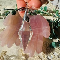 【水晶のペンデュラムA】🔮✨本来の感覚を呼び覚ます浄化のペンデュラム