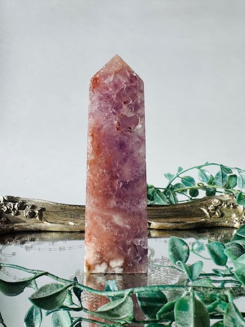 ピンクアメジストと桜瑪瑙共生のポイント | 天然石と雑貨のお店