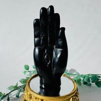 【ブラックオブシディアンのファティマの目】👁️🖤邪気を見抜き、持ち主を守る護りの手