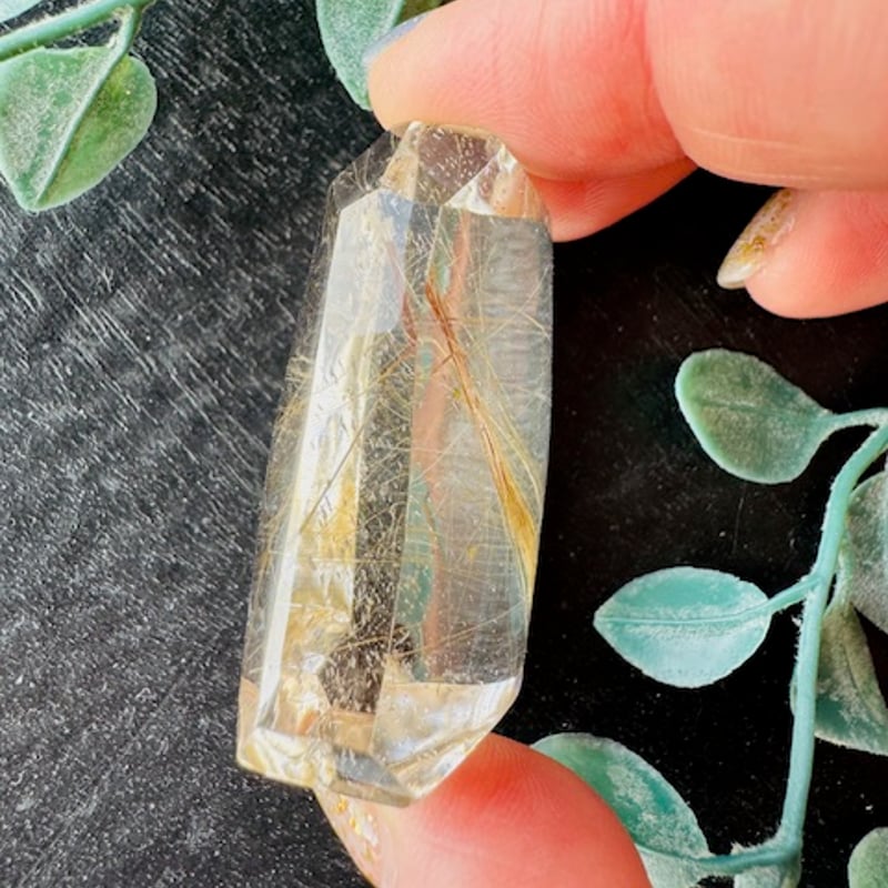 天然石　ルチル　フリーフォーム　71グラム ルチルインクォーツ フリーフォーム02◇Rutile in Quartz◇天然石