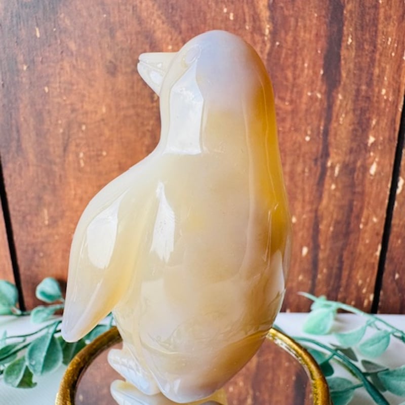 アゲートのペンギン | 天然石と雑貨のお店 Angel's voice