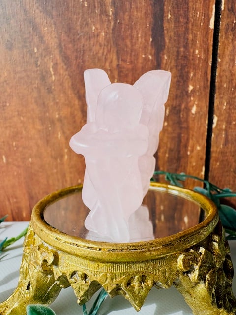 ローズクォーツのフェアリー | 天然石と雑貨のお店 Angel's voice