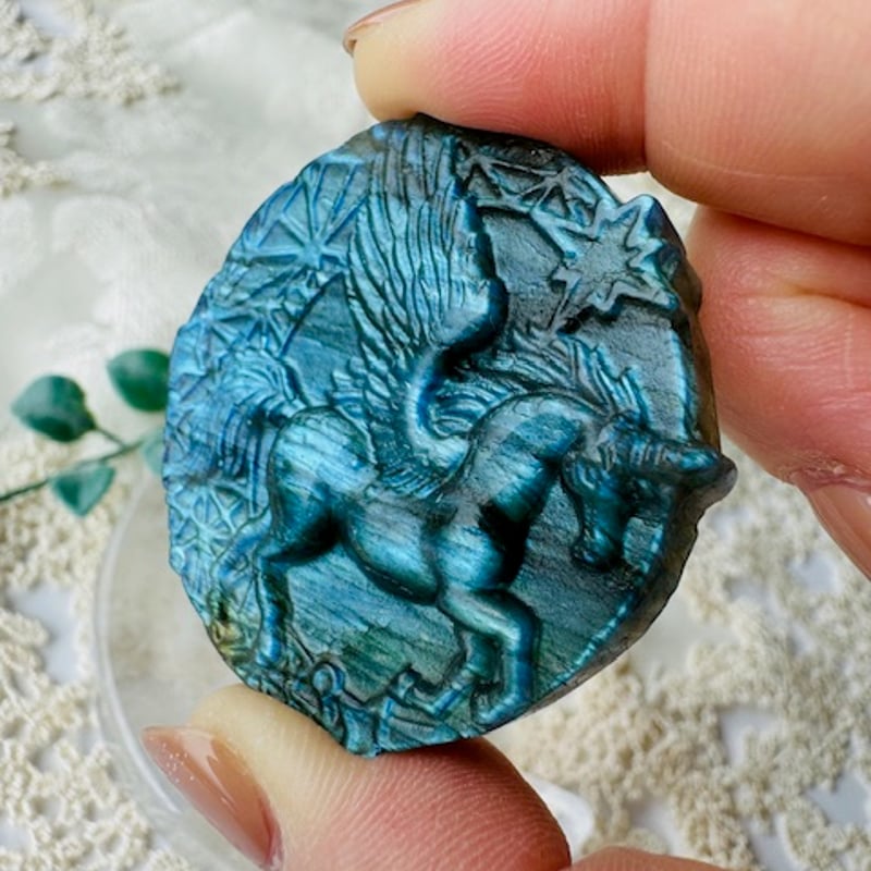 ◇ラブラドライトのユニコーン | 天然石と雑貨のお店 Angel's voice