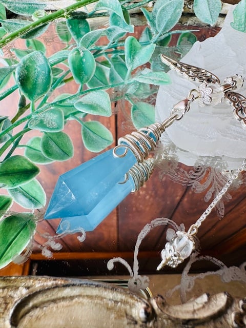 アクアマリンのペンデュラム | 天然石と雑貨のお店 Angel's voice