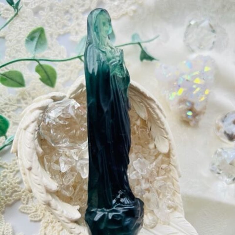 フローライトの聖母マリア様【B】（PF6） | 天然石と雑貨のお店