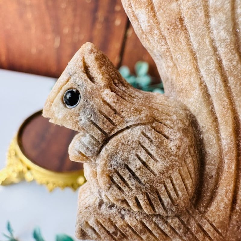 水晶クラスターのリス | 天然石と雑貨のお店 Angel's voice