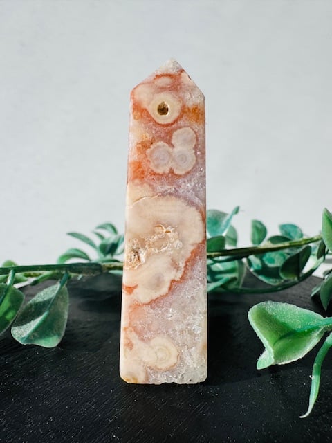 桜瑪瑙とピンクアメジスト共生のポイント【B】 | 天然石と雑貨のお店