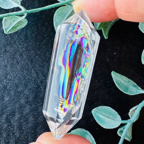 【アイリスクォーツのダブルポイント】🌈流れを動かし、輝きを最大化する奇跡の石